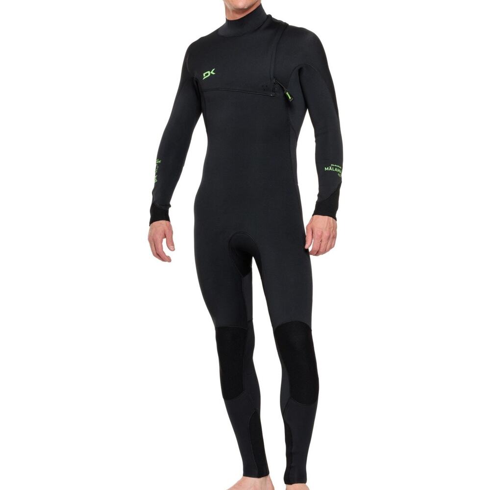 DaKine Malama Black Zip Free Full Wetsuit 3,2 mm, Long Sleeve Men's Size S NWT